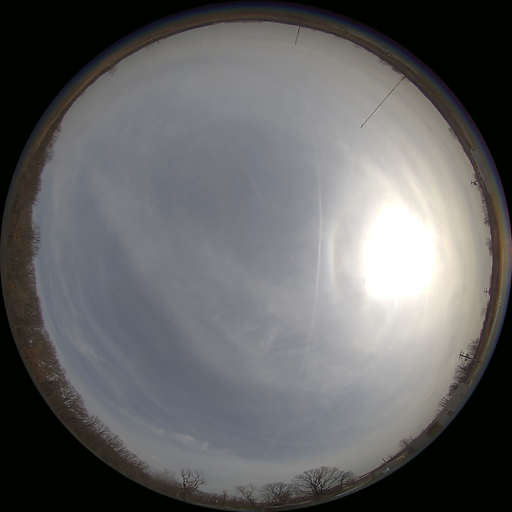 Hazy sky-face image, 3/4/22